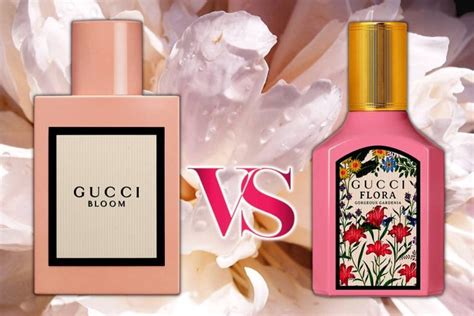 gucci flora vs gucci bloom|gucci flora by gorgeous gardenia.